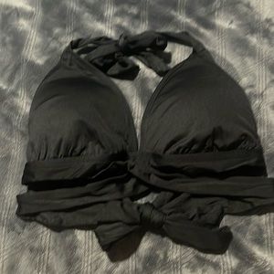 Black swim top
